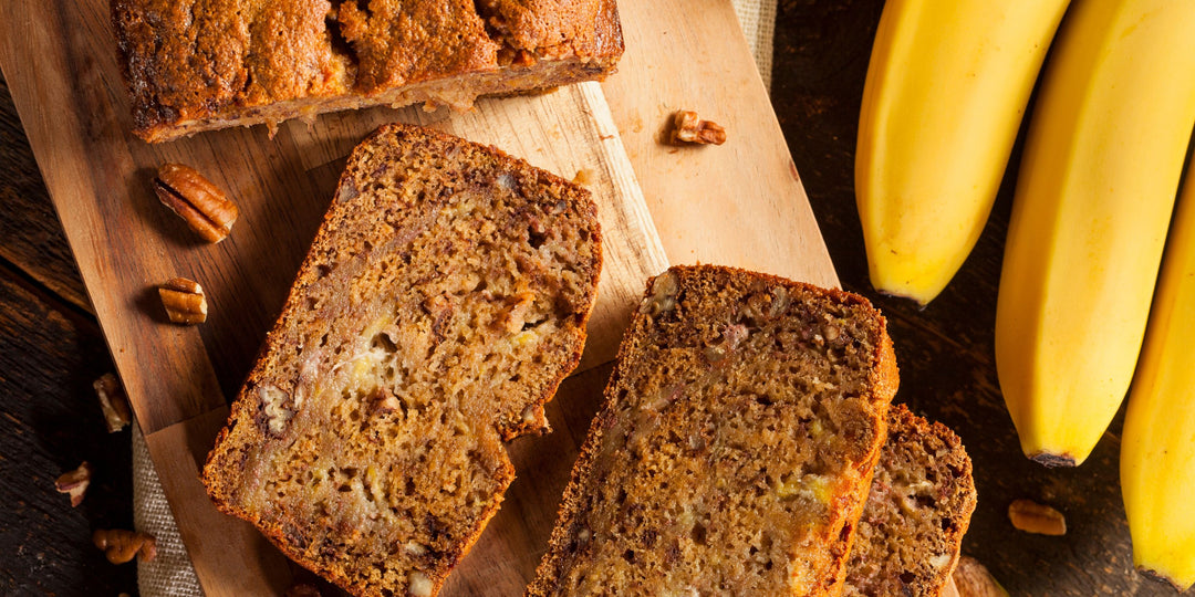 Double Barrel Honey Banana Bread