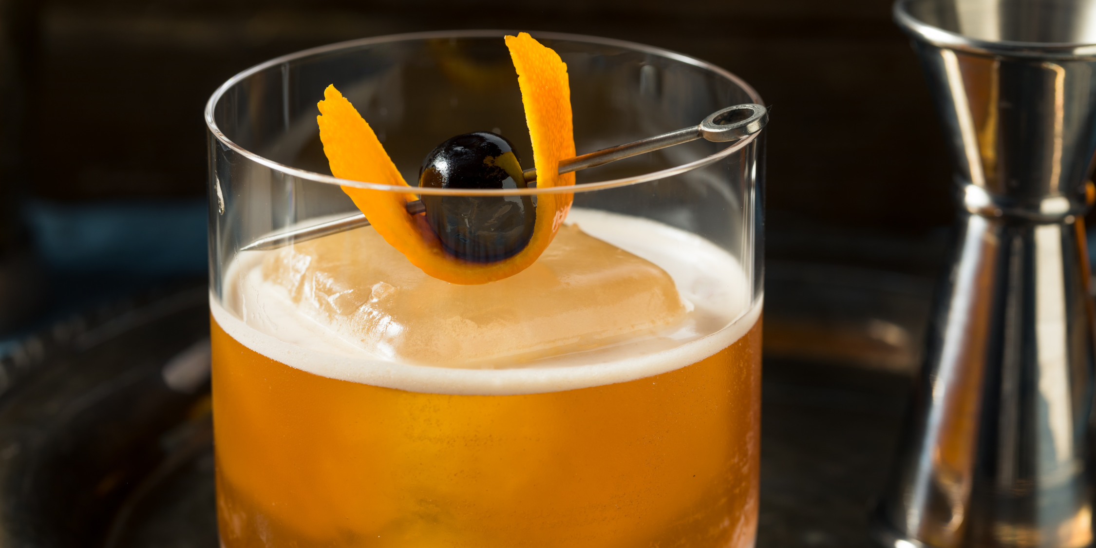 Double Barrel Honey Old Fashioned