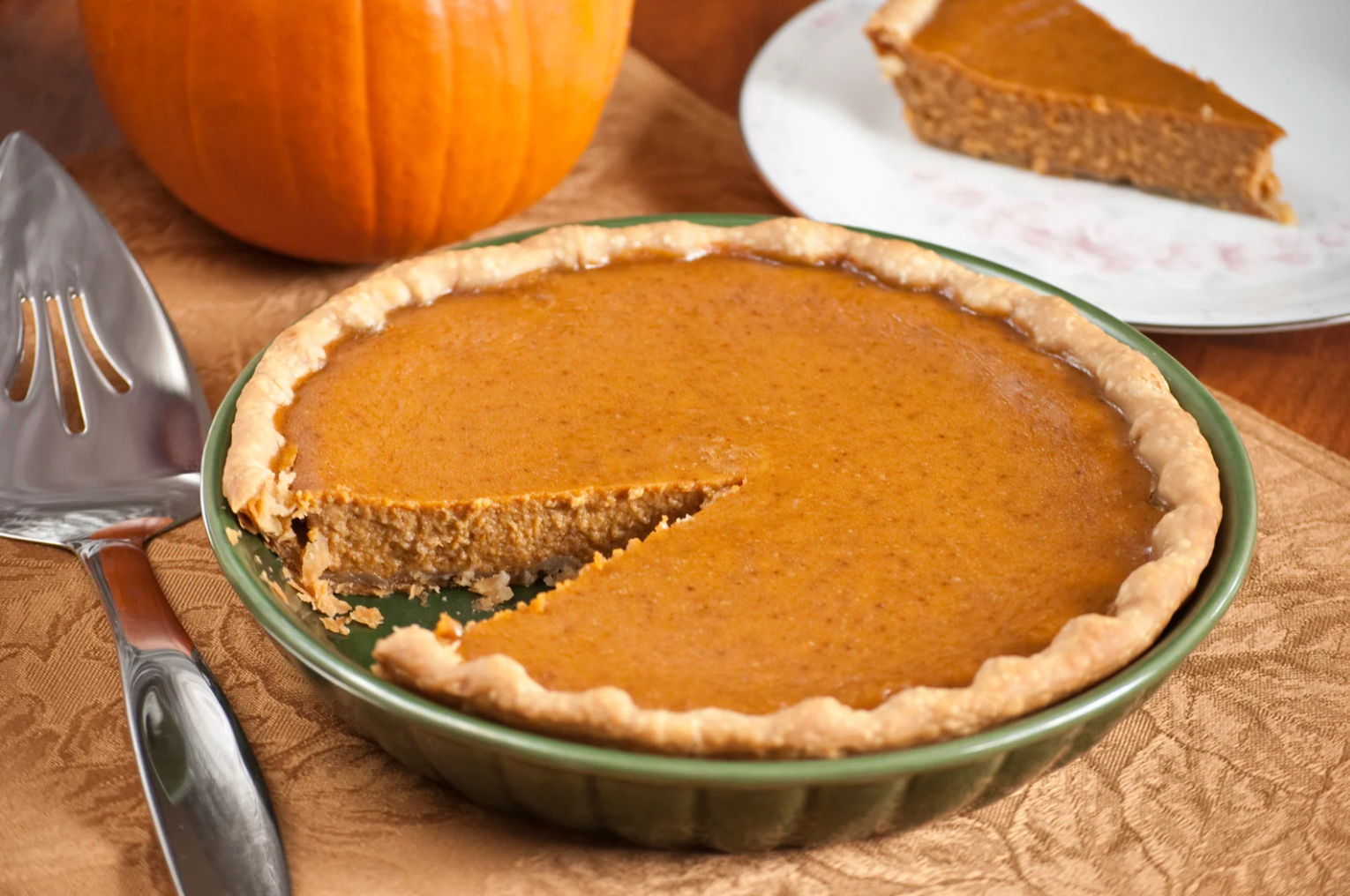 Double Barrel Honey Pumpkin Pie