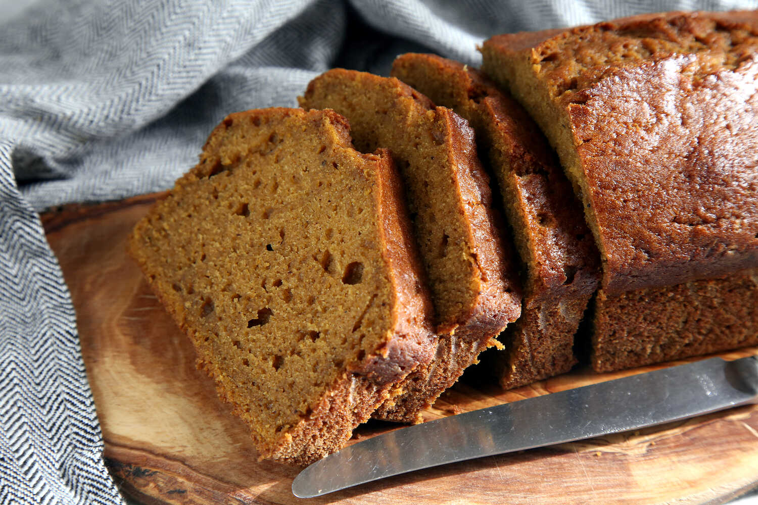 Bourbon Honey Pumpkin Bread