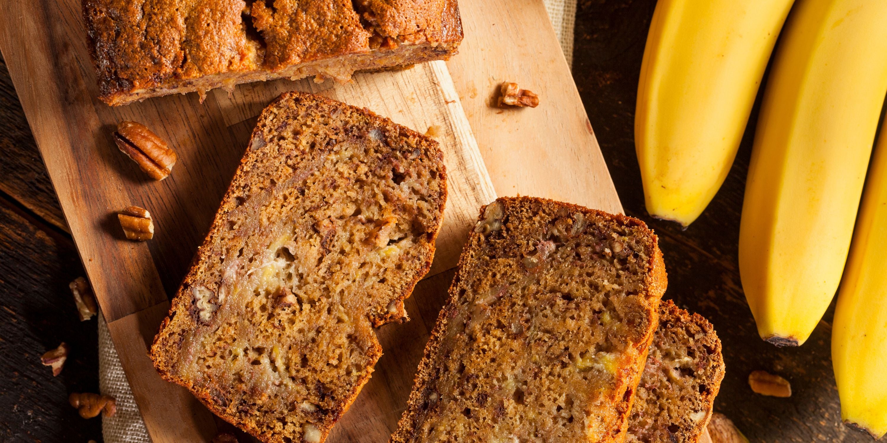 Double Barrel Honey Banana Bread