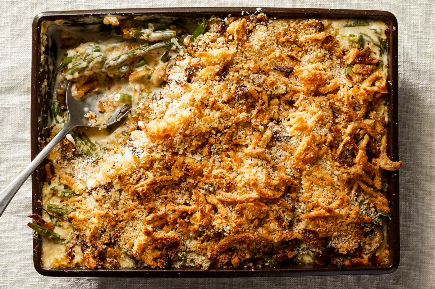 Honey-Glazed Green Bean Casserole