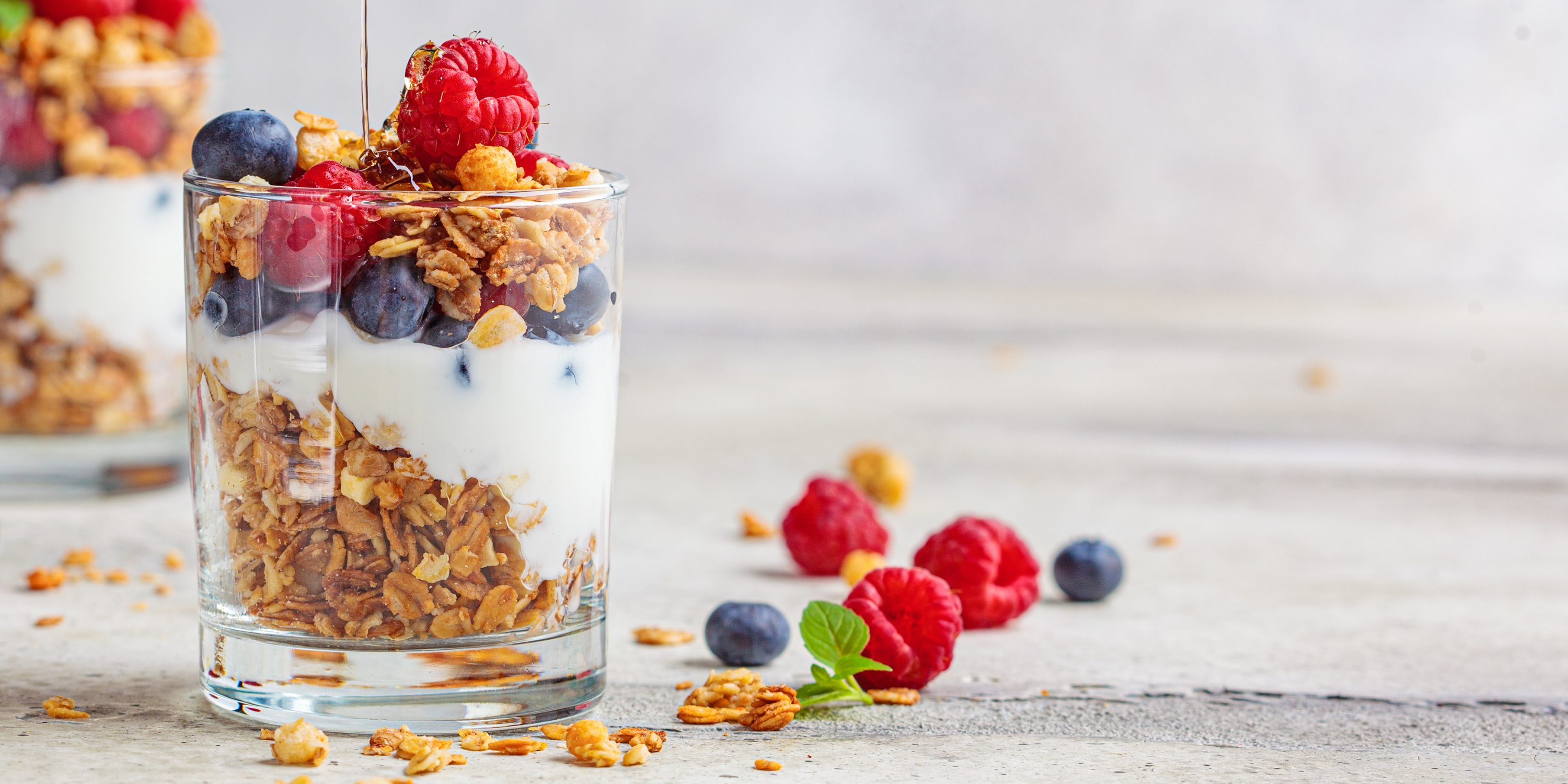 Double Barrel Honey Yogurt Parfait