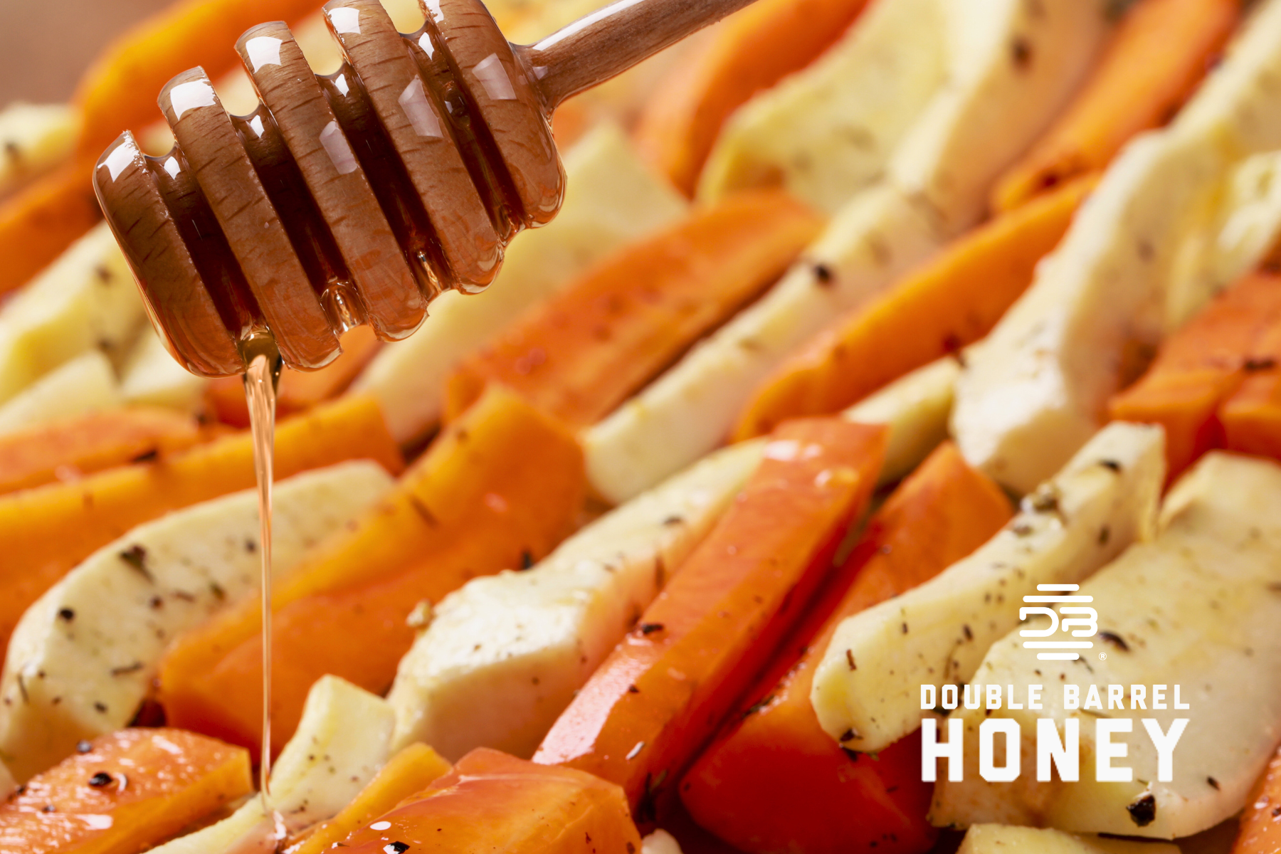 Double Barrel Honey - Glazed Carrots and Parsnips