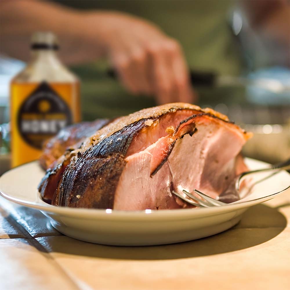 Double Barrel Honey Ham