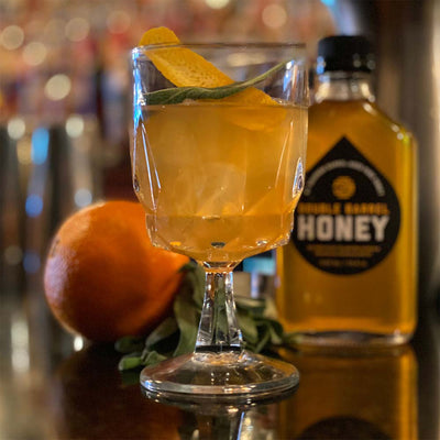 Double Barrel Honeybee Cocktail