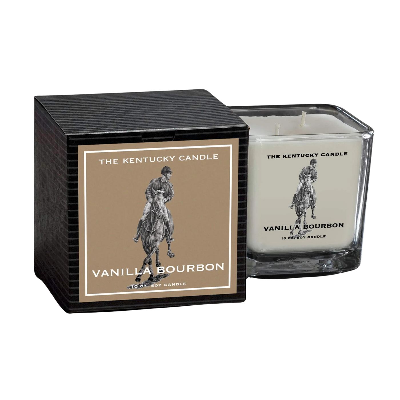The Kentucky Candle by Brownstone Candle Company- Vanilla Bourbon